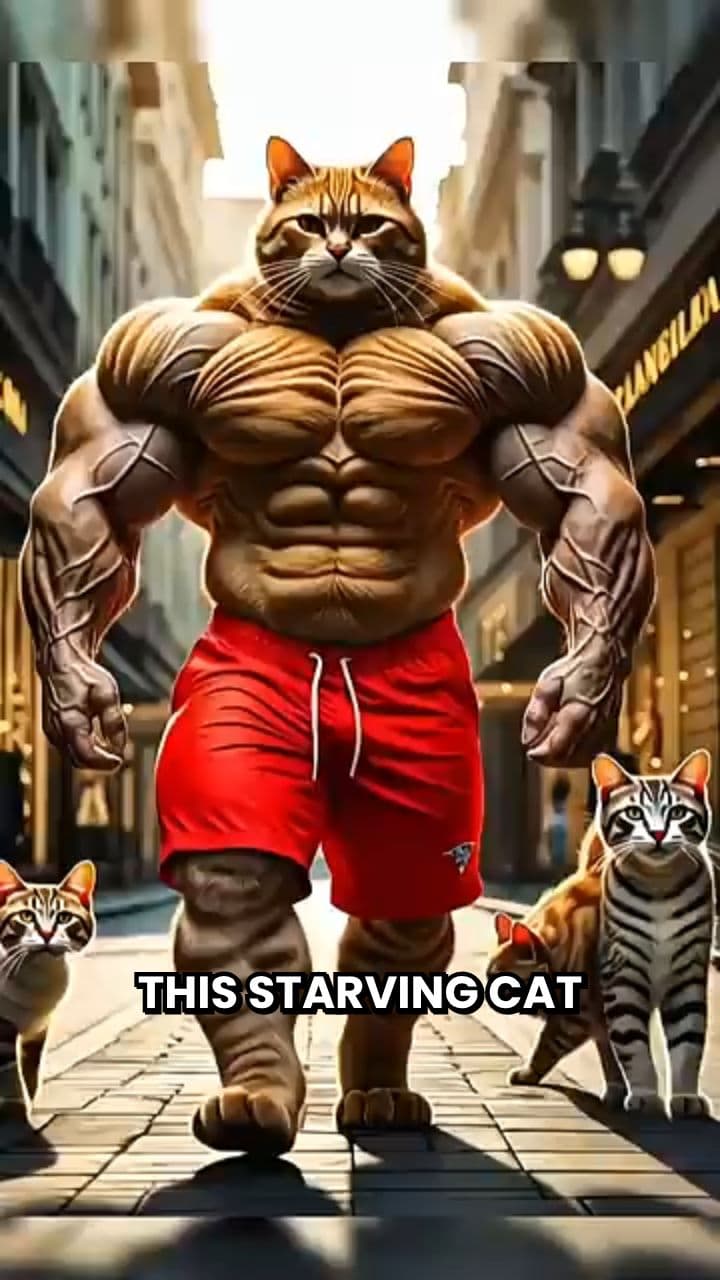 From Skeletal to Superhero Cat