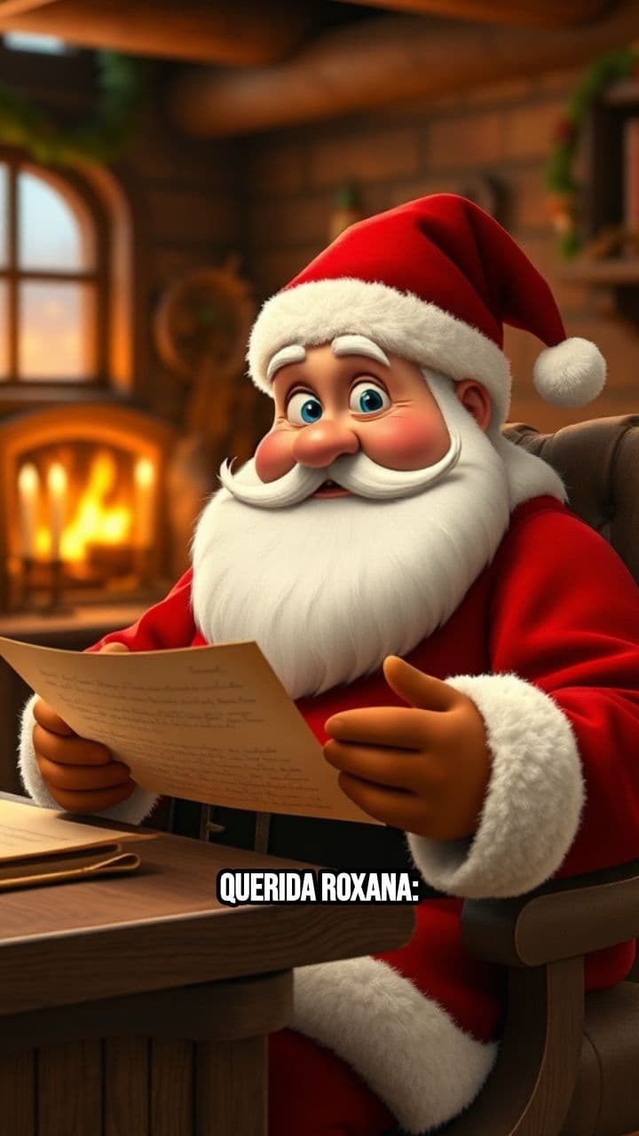 Feliz Navidad y cumpleaños, Roxana