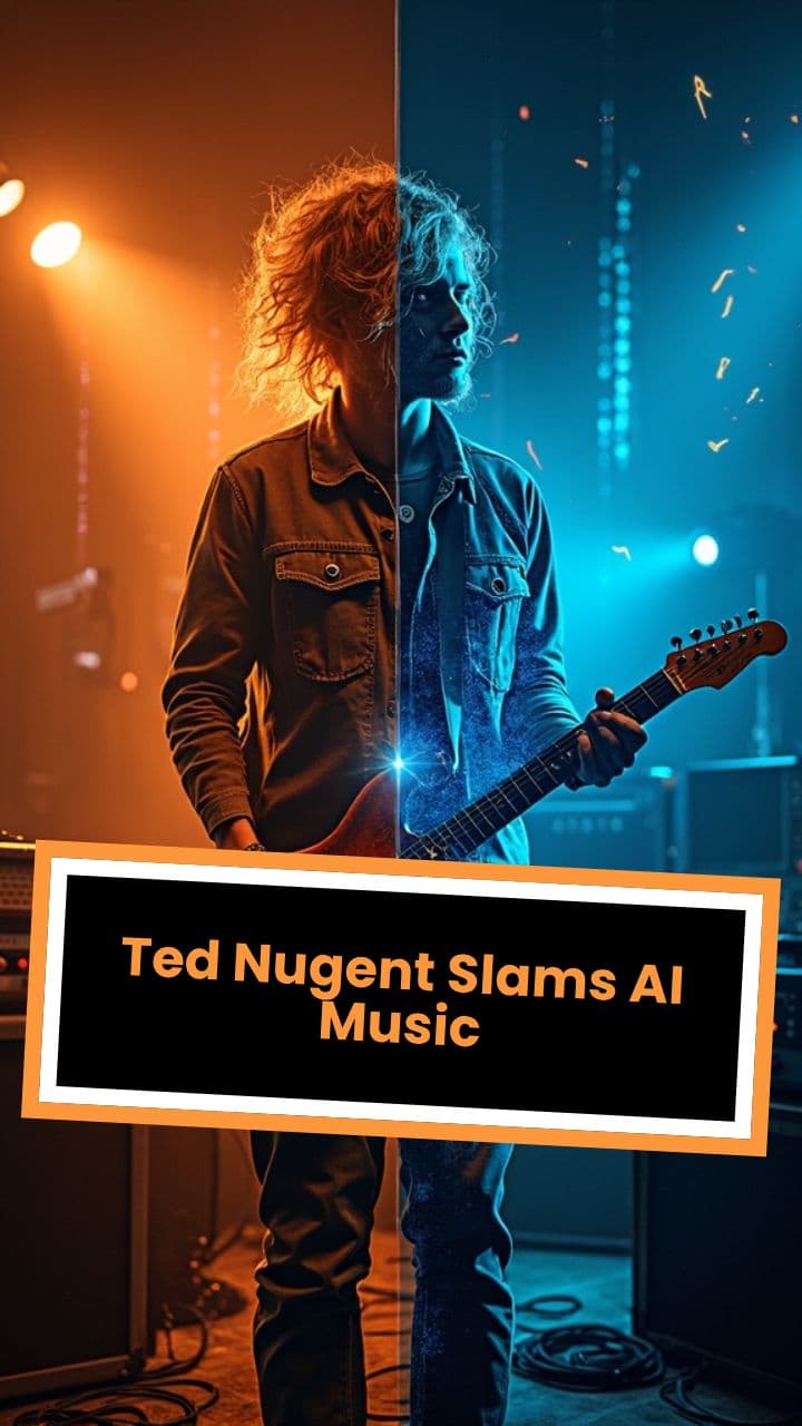 Ted Nugent Criticizes AI Music, Says It Can’t Match His Guitar Work