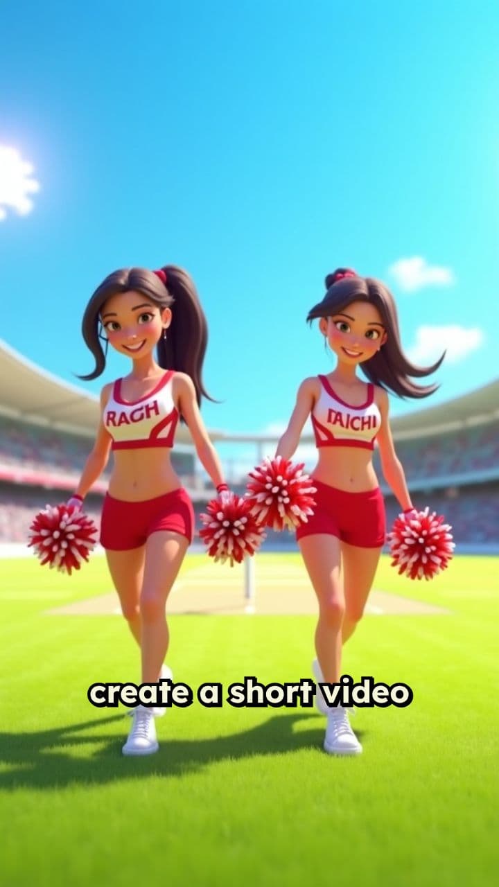 Cheerleaders Celebrate a Four!