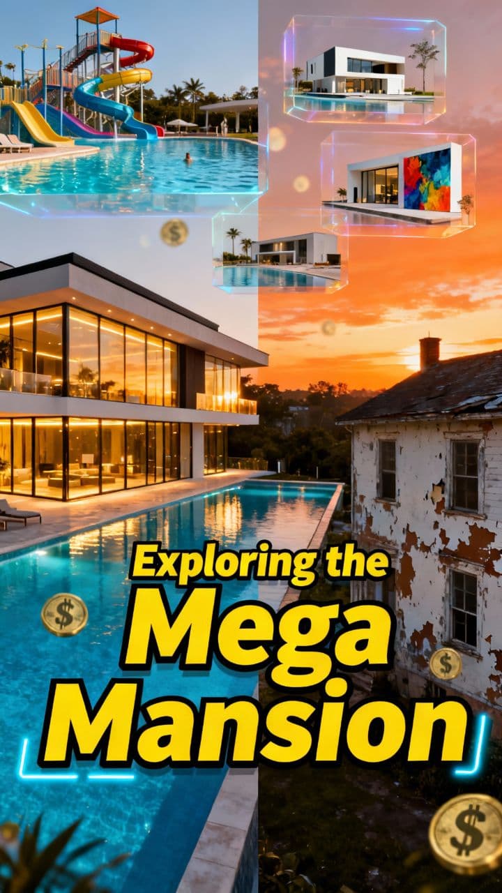 Exploring the Mega Mansion