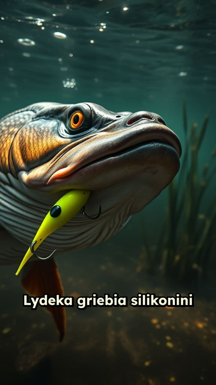 Silikoninės masalo sėkmė žvejyboje