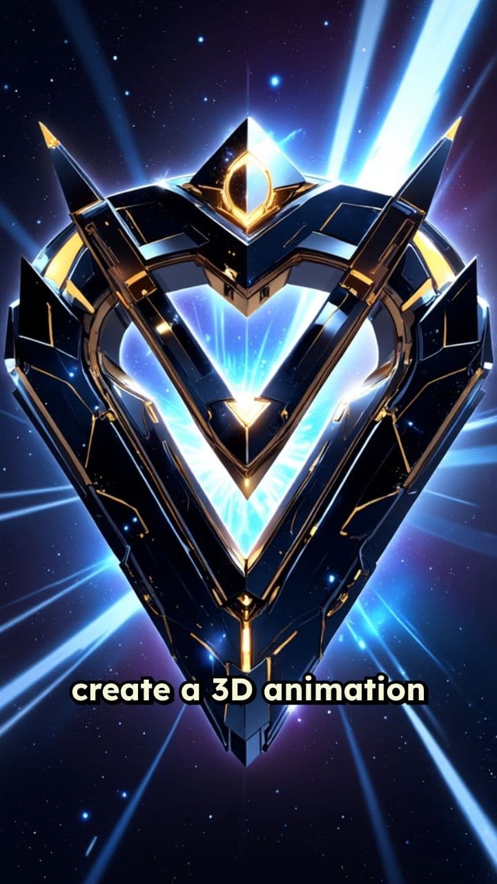 3D Animated Logo Launch Video