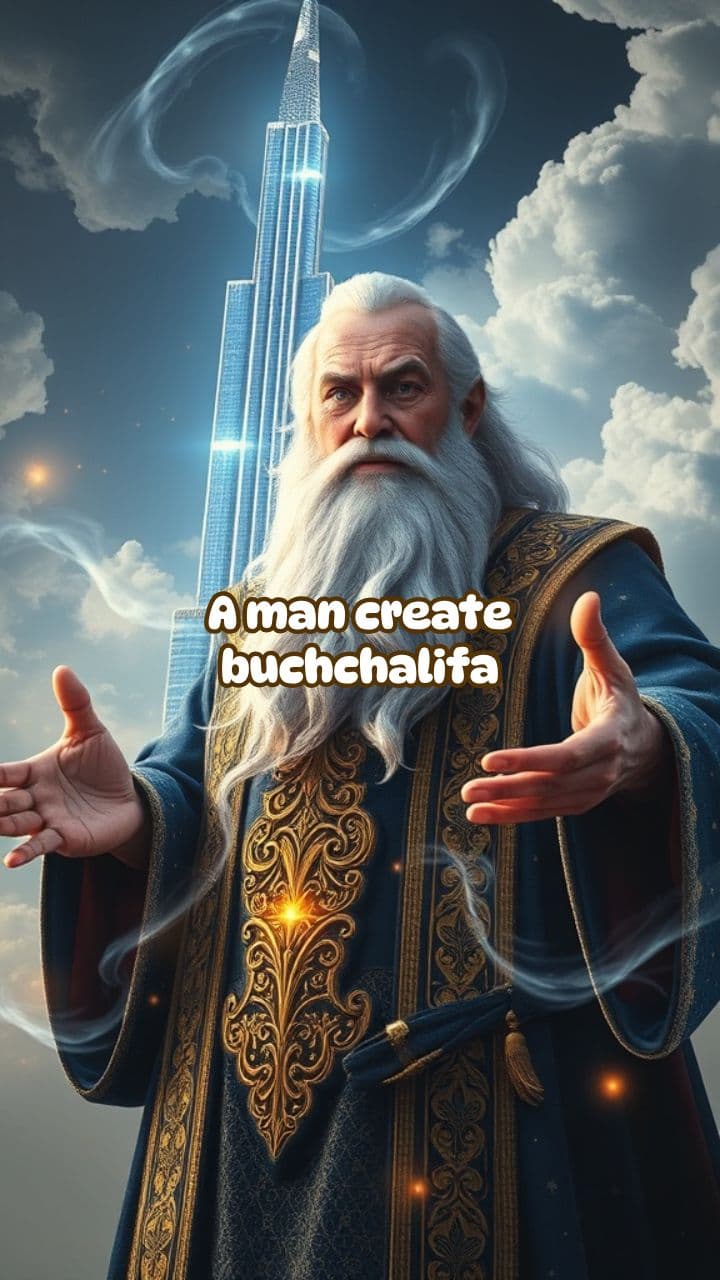 A Man Creates Buchchalifa