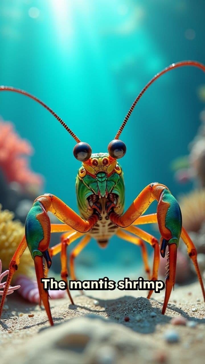 Mantis Shrimp: Explosive Punches, Super Vision