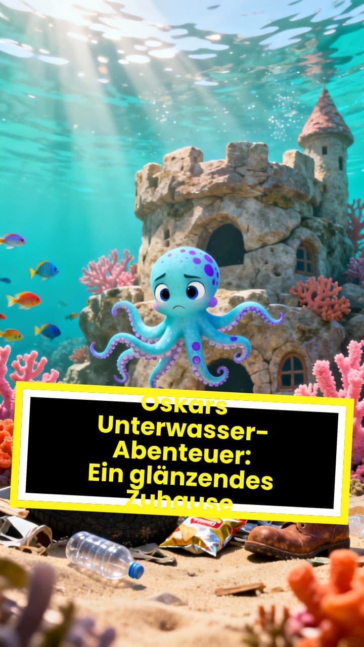 Oskars Unterwasser-Abenteuer: Ein glänzendes Zuhause