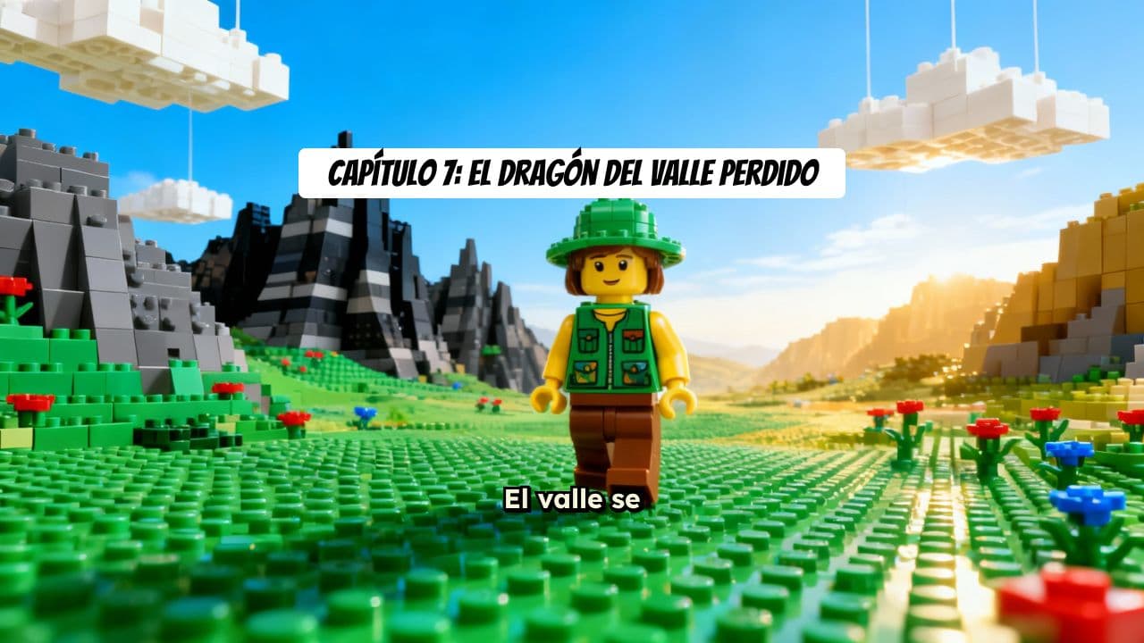 Capisebas en el Mundo LEGO: El Dragón del Valle Perdido