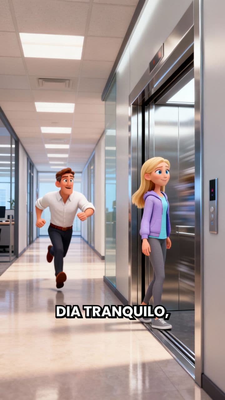 Acontece quando você tem reflexos… invisíveis