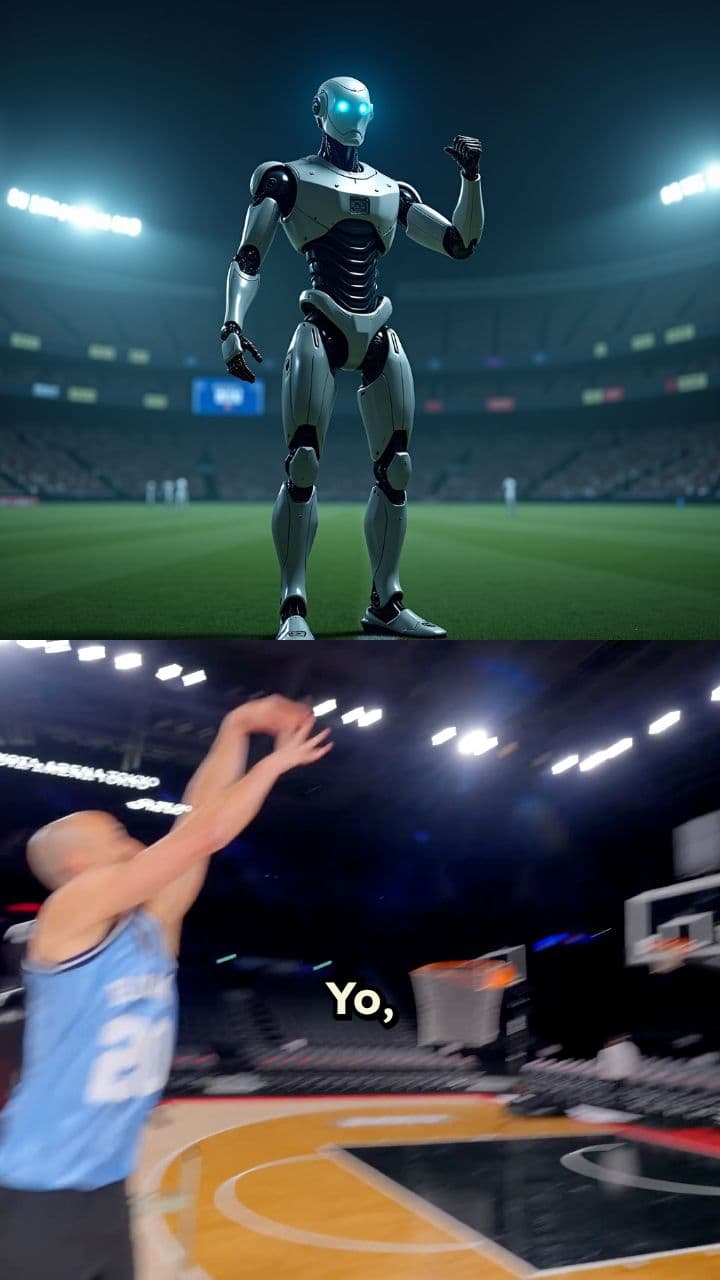 The Taunting Robot Pitcher