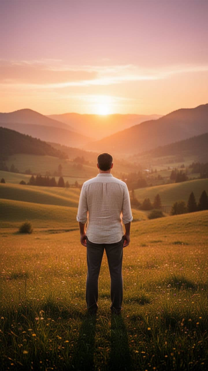 Stille des Sonnenuntergangs