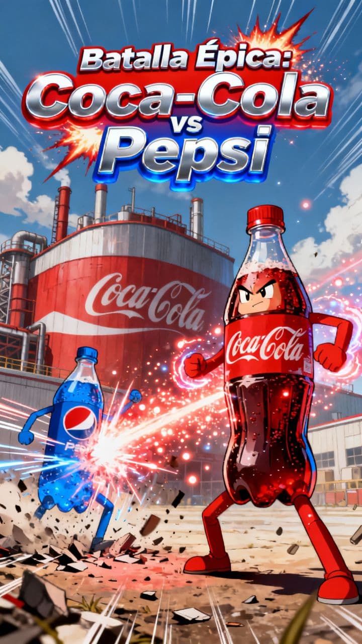 Batalla Épica: Coca-Cola vs Pepsi