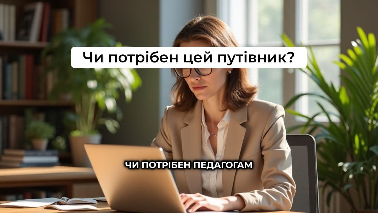 Путівник для педагогів: Цифрова трансформація та ШІ