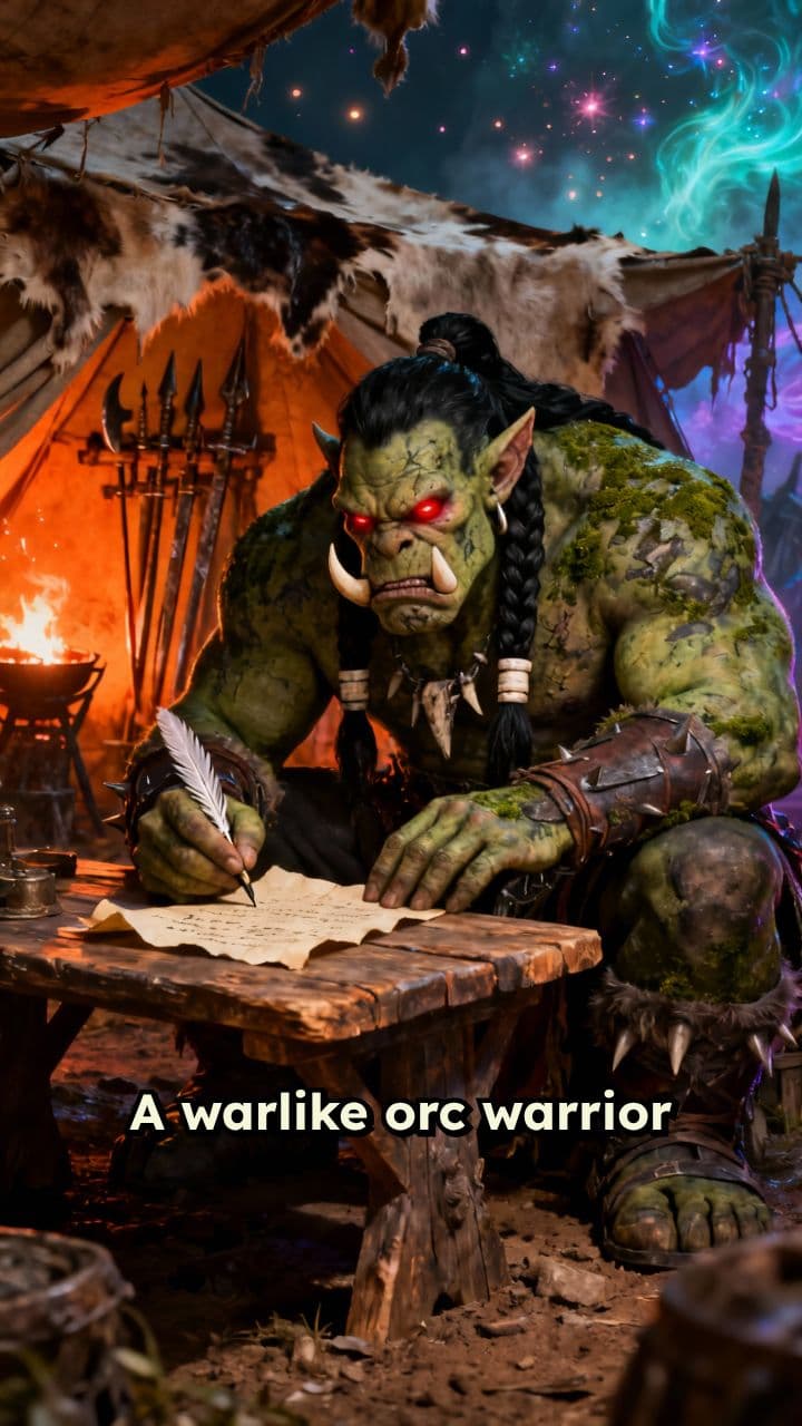 Orc Warrior's Note