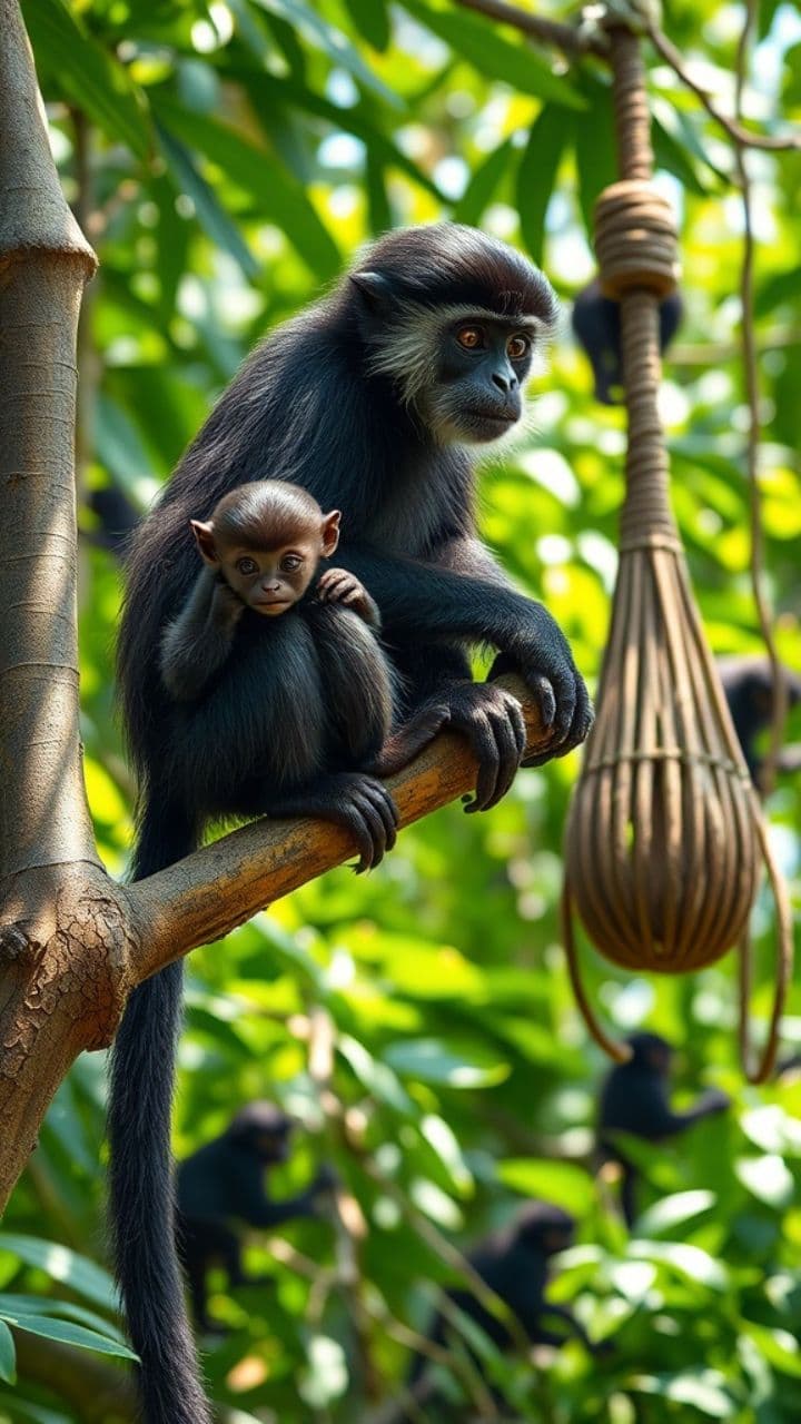 Aventures dans la jungle: La balade des singes