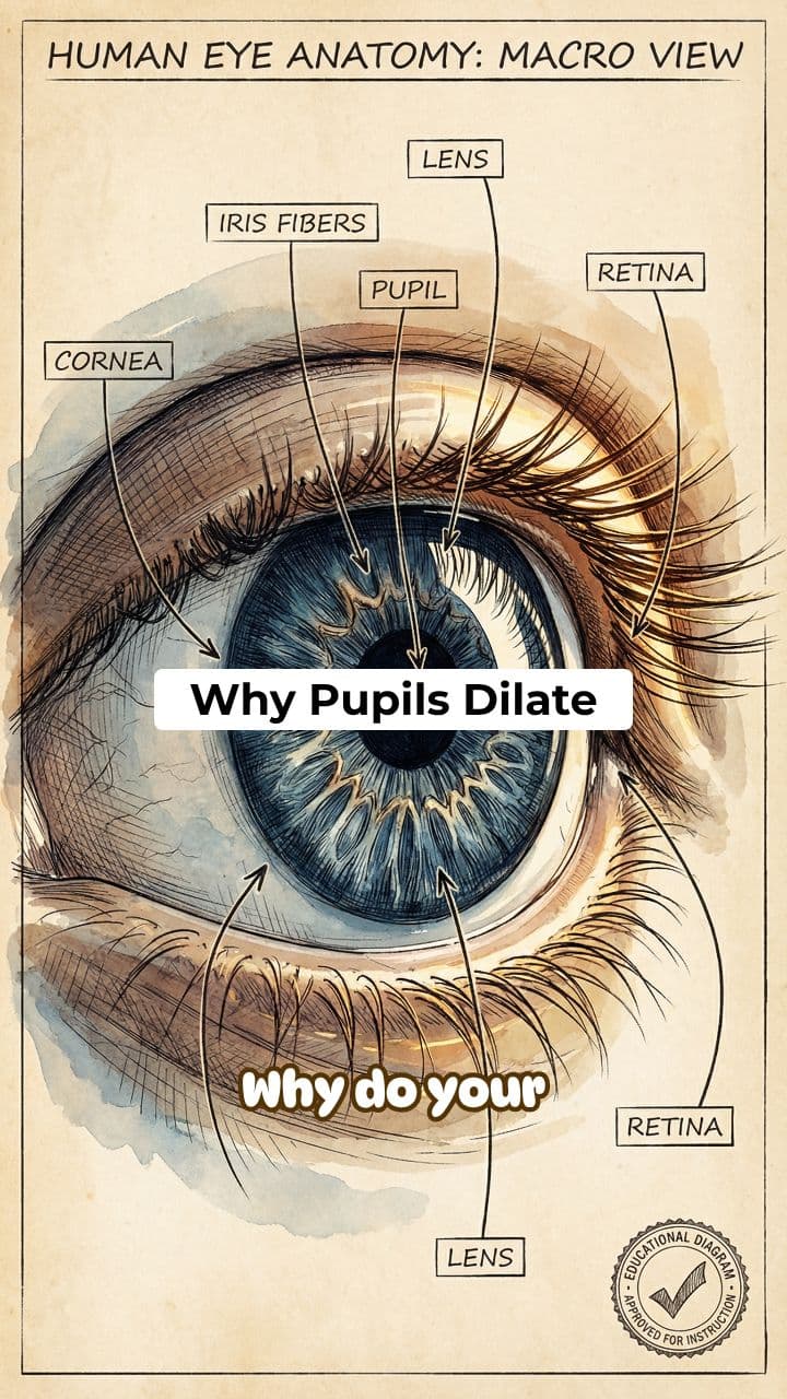 Why Pupils Dilate