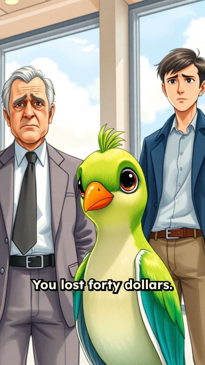 Financial Ups and Downs of a Bird