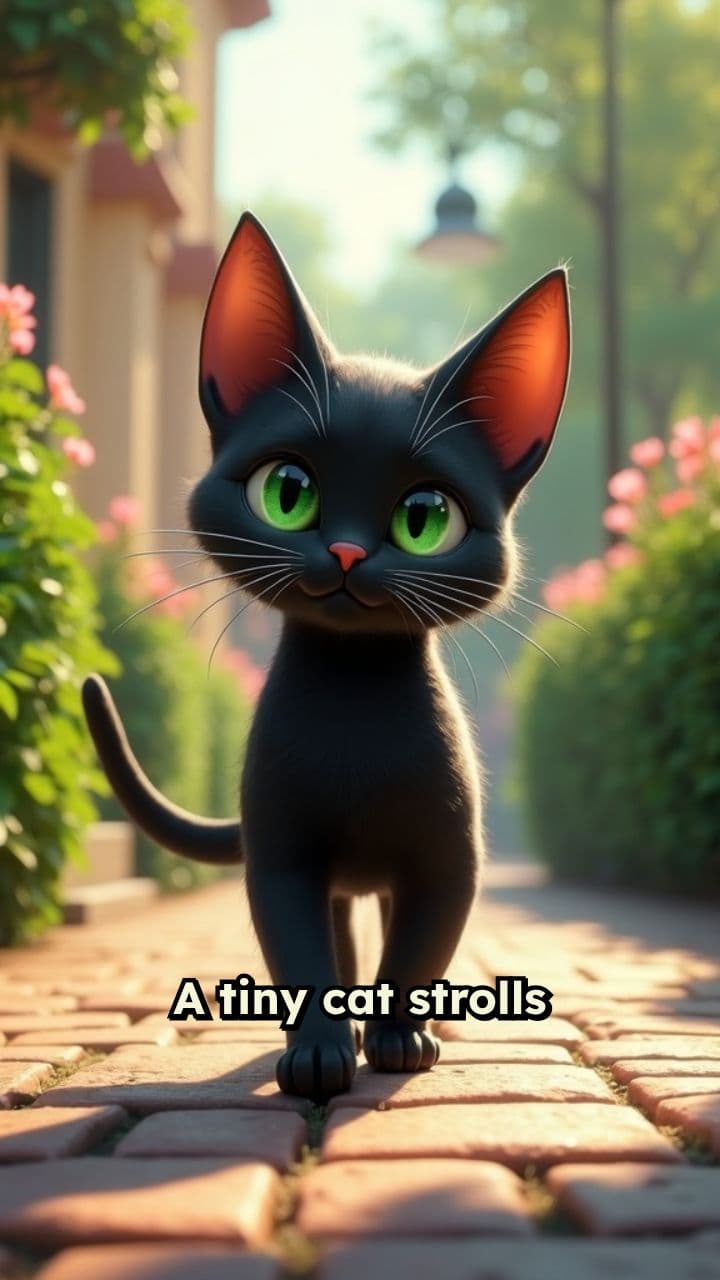 The Fearless Cat's Lesson for the Dog