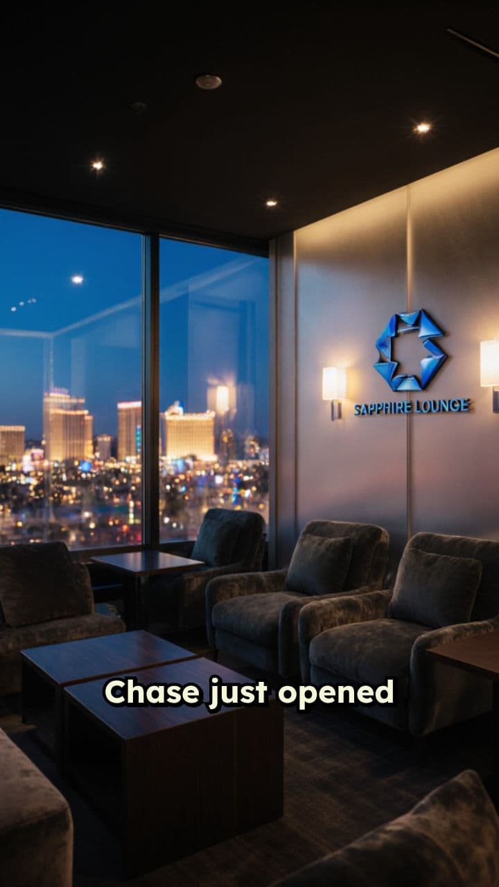 Chase's Tiny Sapphire Lounge: Genius or Disaster?