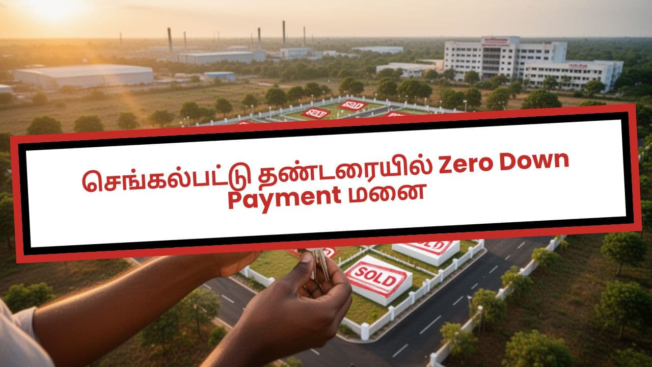 செங்கல்பட்டு தண்டரையில் Zero Down Payment மனை