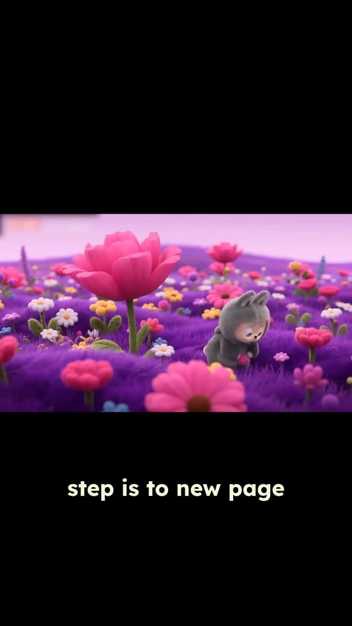 Steps in Page Creation