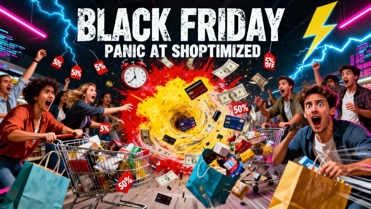 Black Friday Panic at Shoptimized