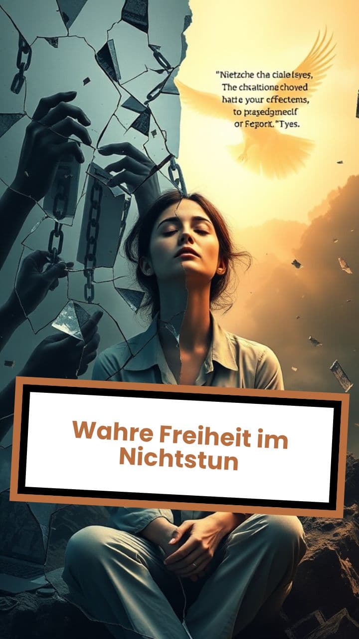 Wahre Freiheit im Nichtstun