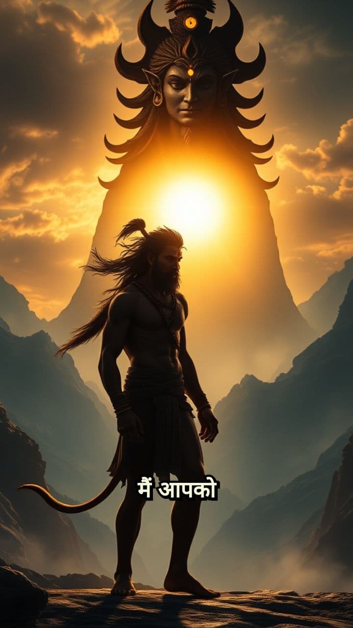 हनुमान और महादेव का युद्ध