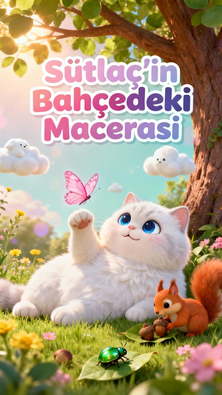 Sütlaç'ın Bahçedeki Macerası