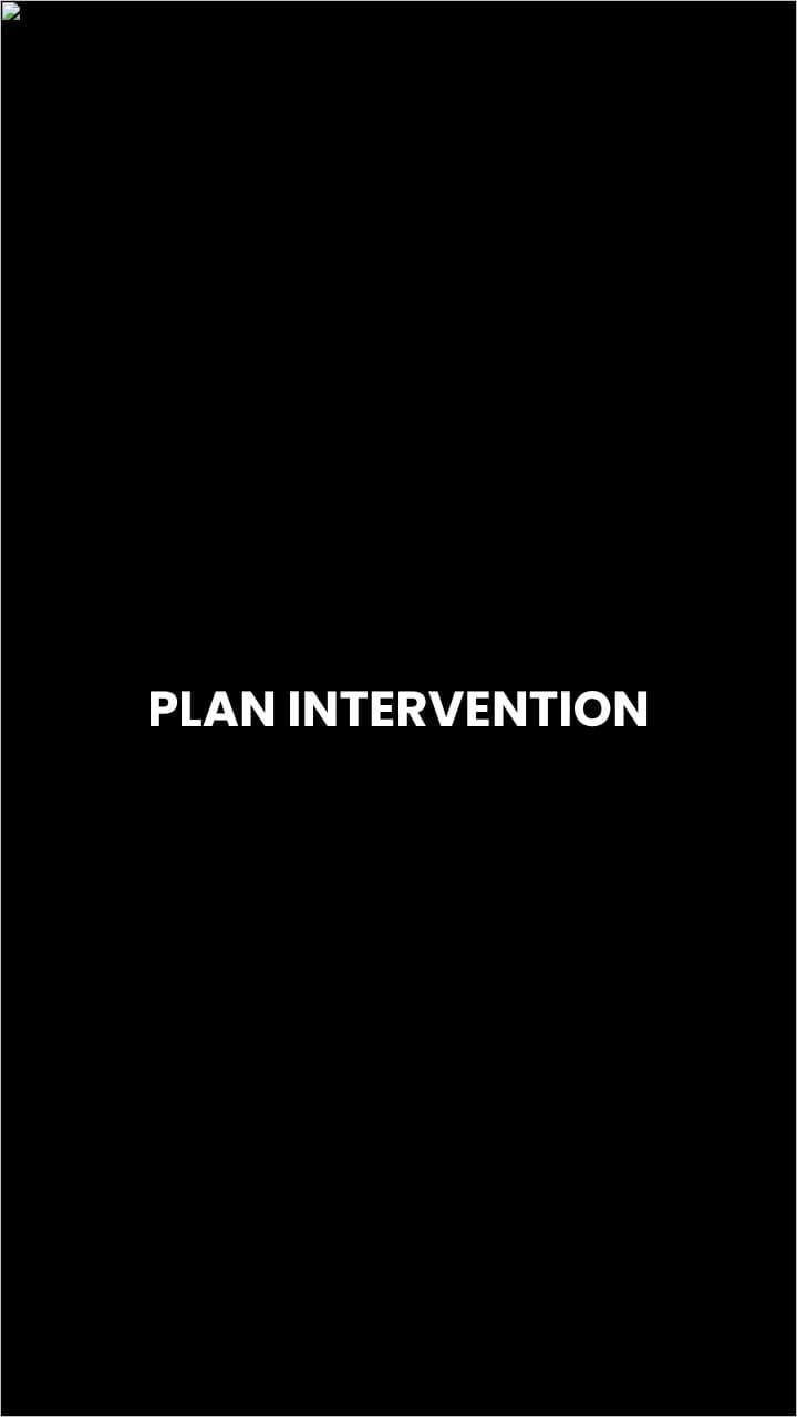 Intervention Plan Overview