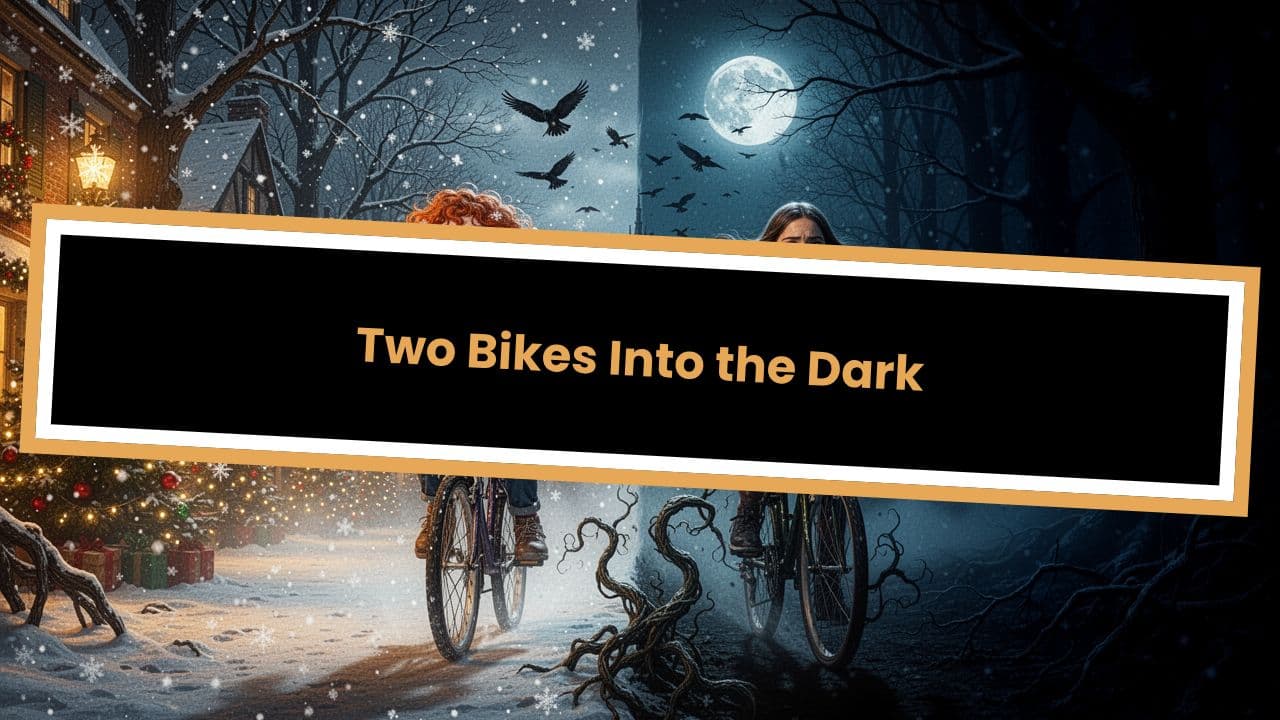 Two Bikes Into the Dark