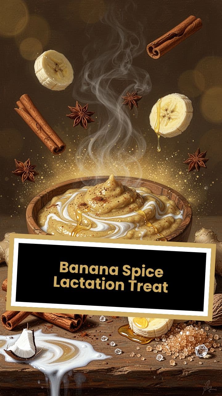 Banana Spice Lactation Treat