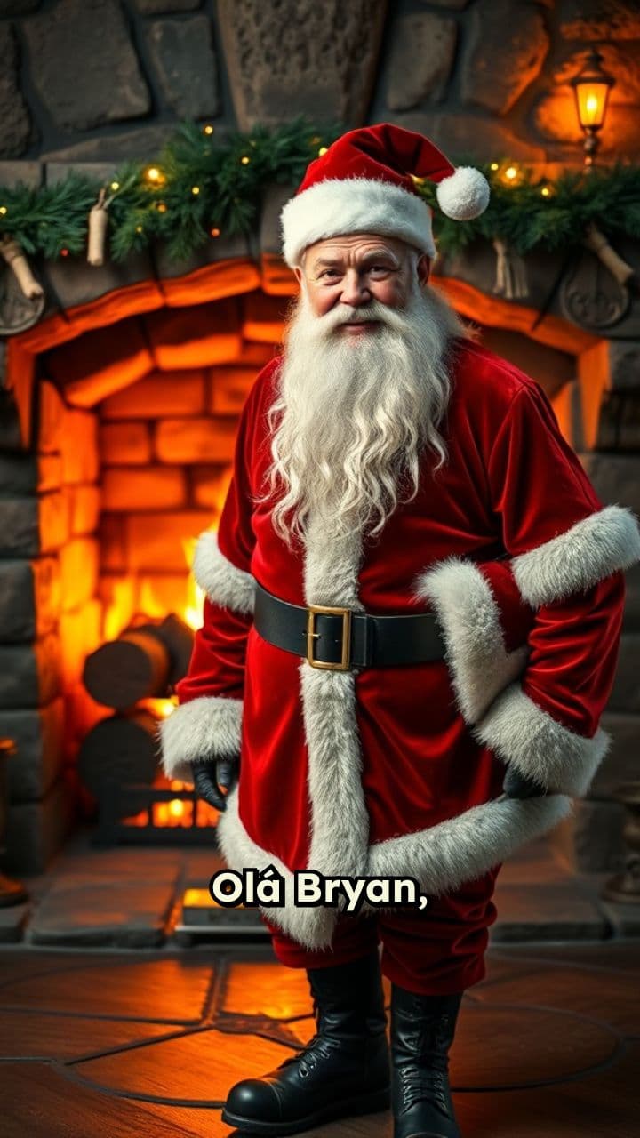 Mensagem de Natal do Papai Noel