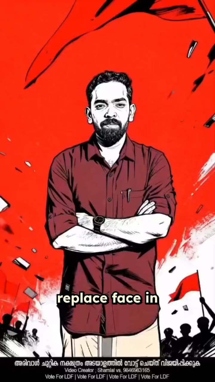 Face Replacement in Video