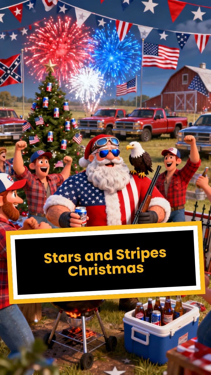Stars and Stripes Christmas