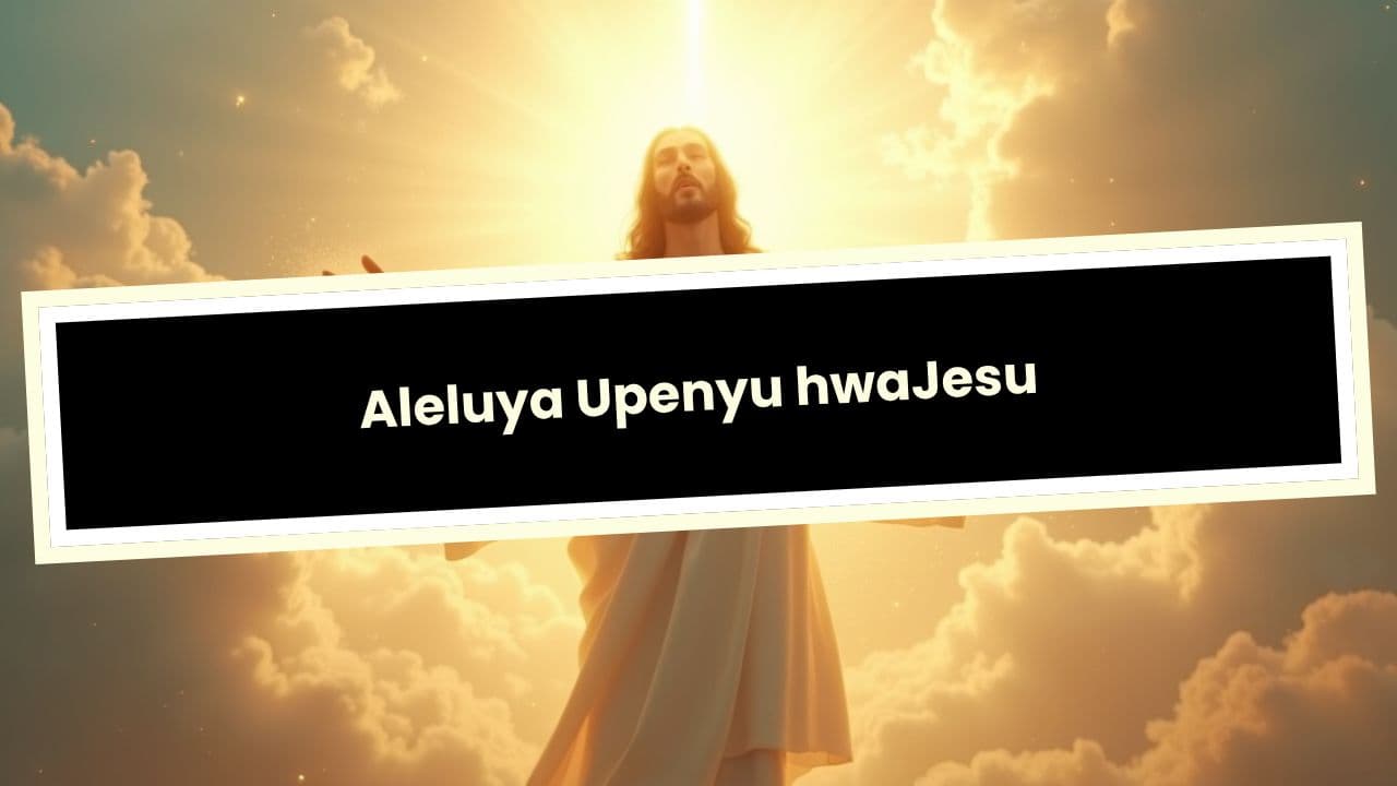 Aleluya Upenyu hwaJesu