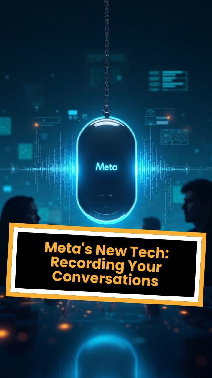 Meta's New Tech: Recording Your Conversations