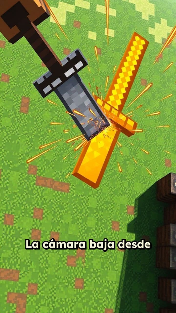 Duelo en el atardecer Minecraft