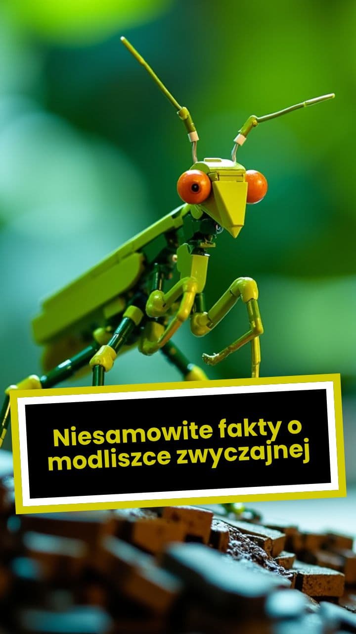 Niesamowite fakty o modliszce zwyczajnej