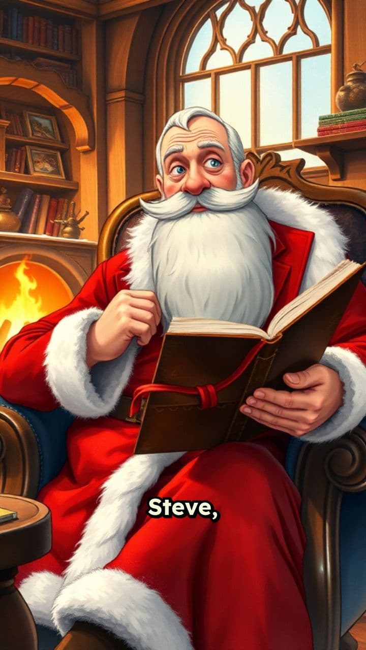 Santa's Stern but Loving Warning