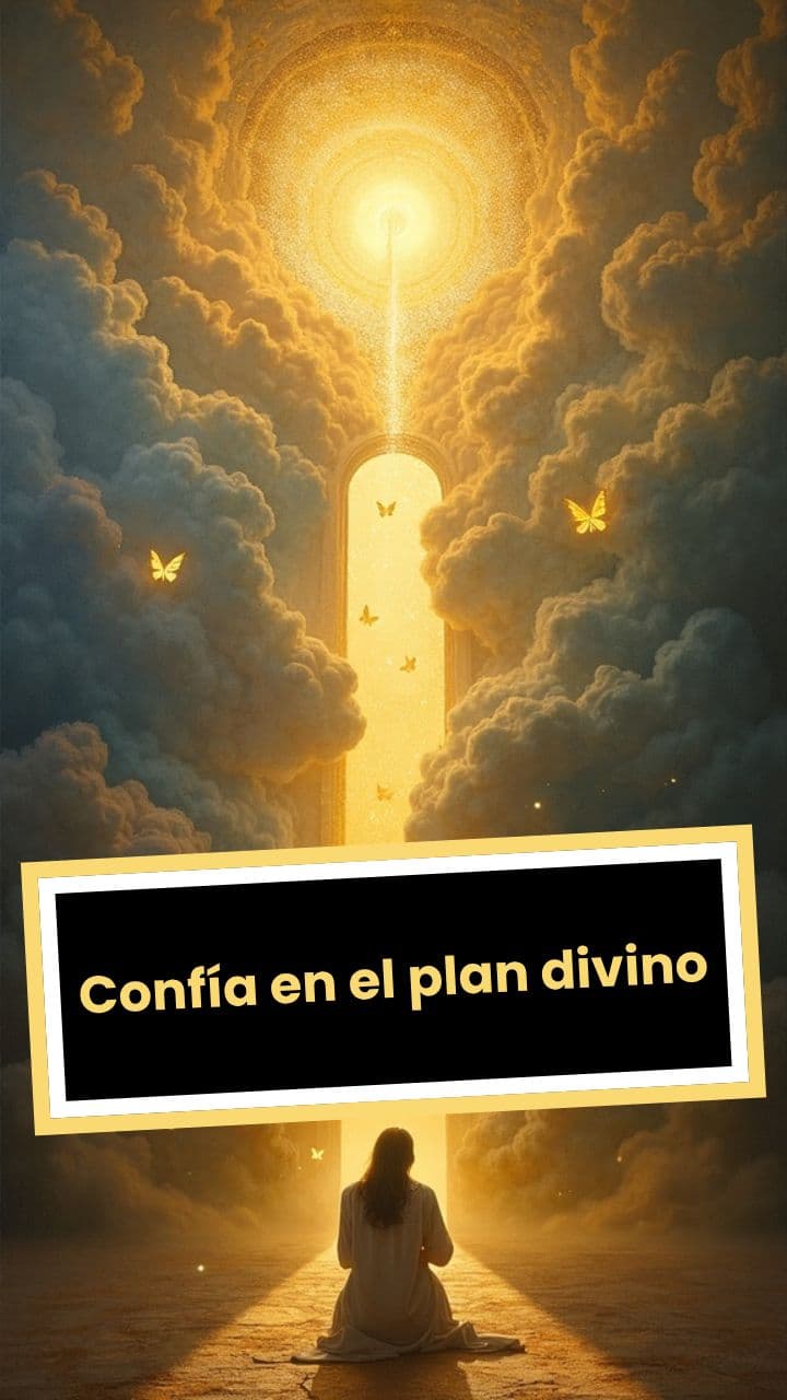 Confía en el plan divino