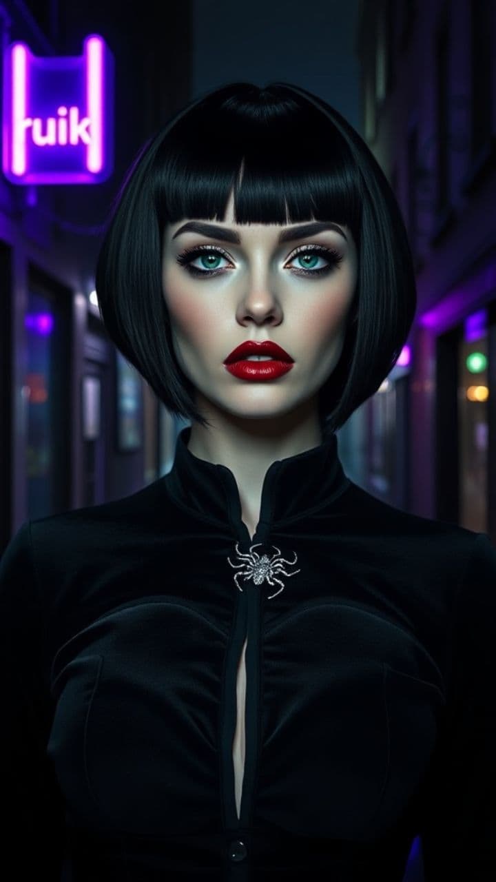 Lady Vamp's Single Glance