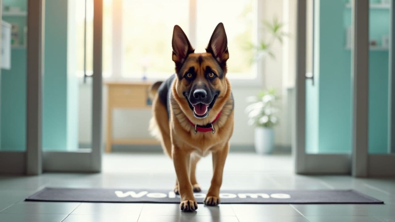 A Dog's Day at the Vet