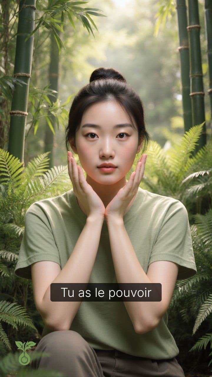 Trois points de main anti-stress