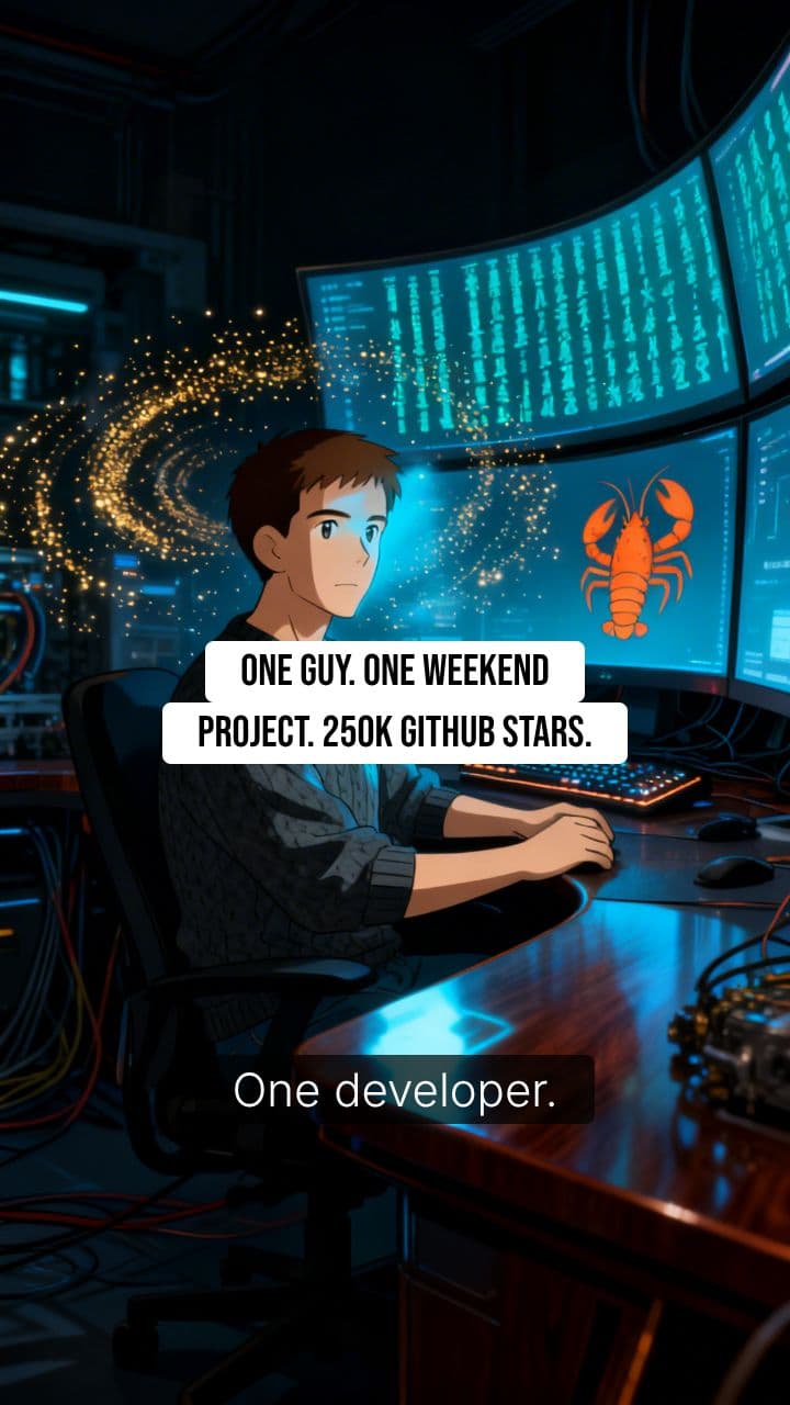 The OpenClaw Story: From Weekend Project to 250K GitHub Stars
