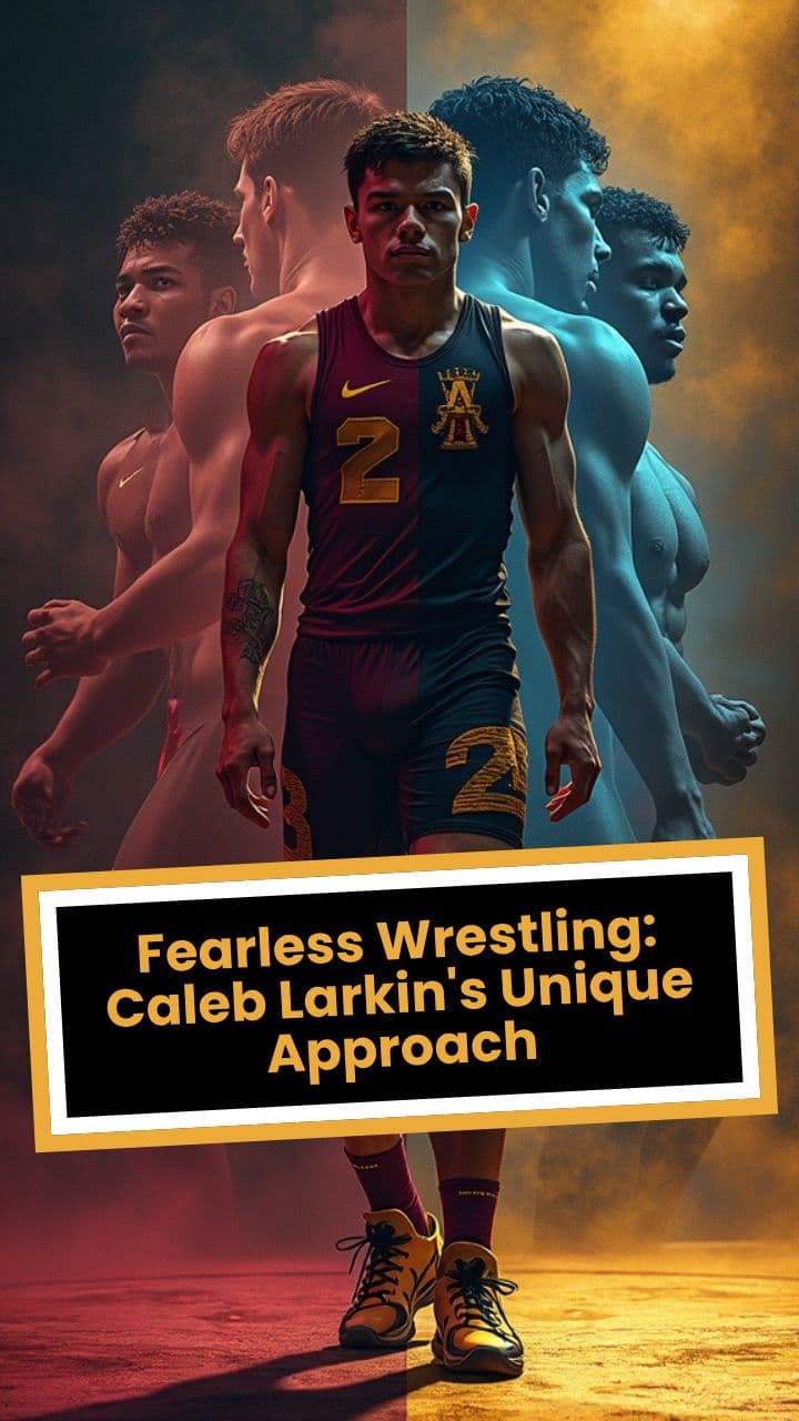 Fearless Wrestling: Caleb Larkin's Unique Approach