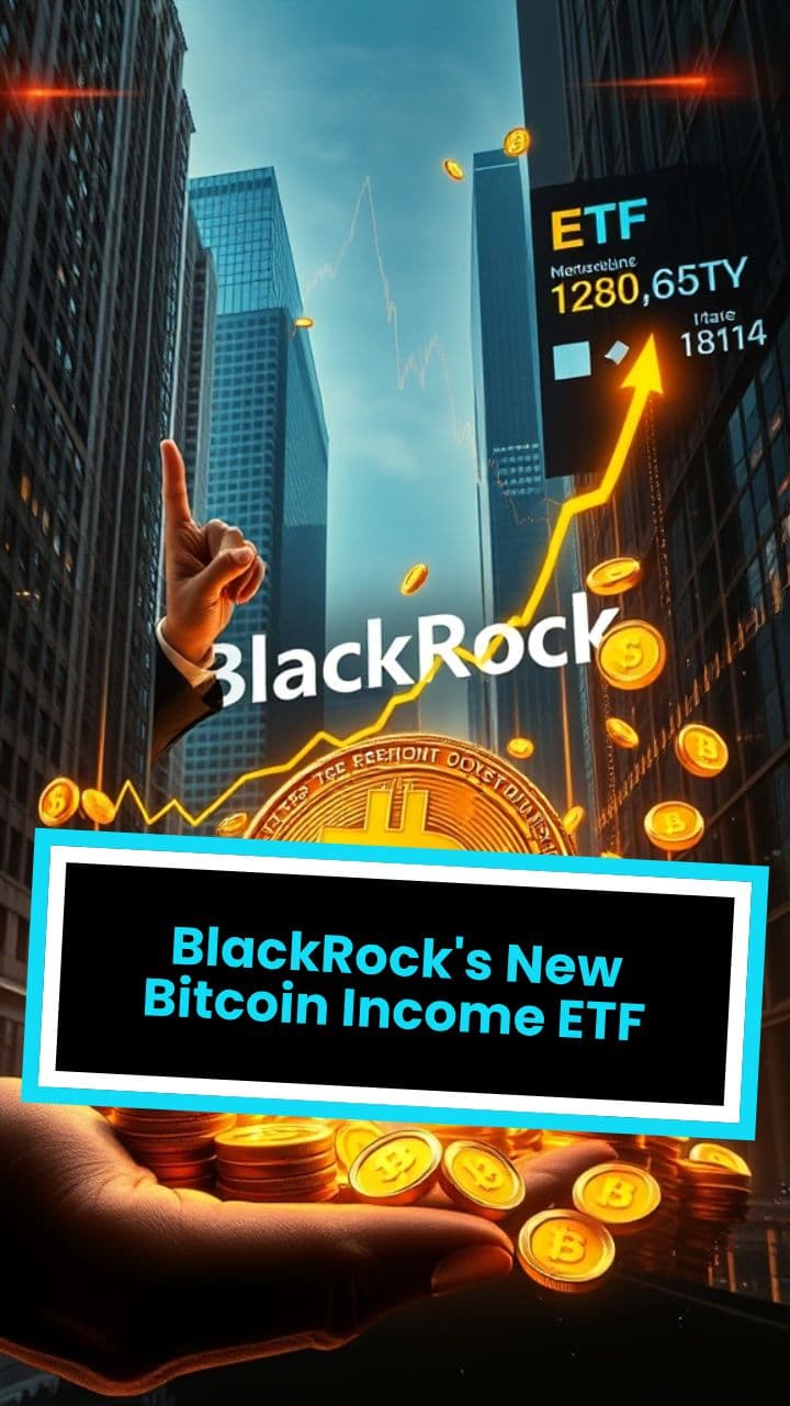 BlackRock's New Bitcoin Income ETF