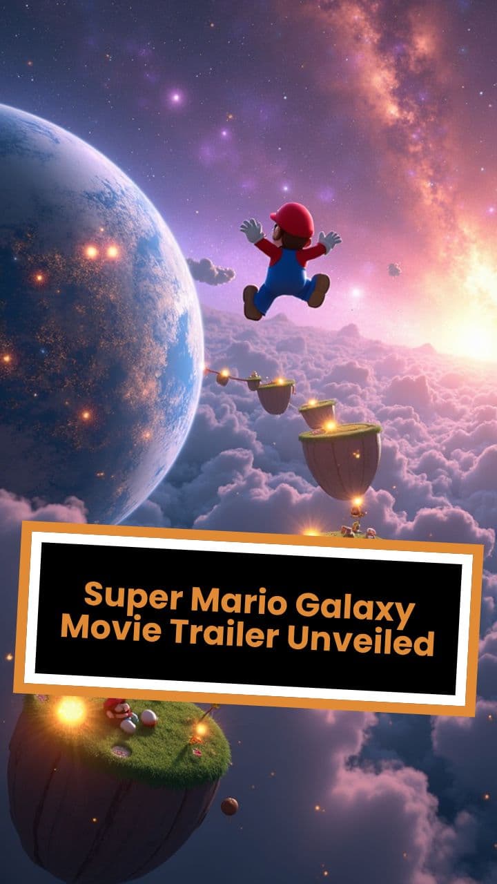 Super Mario Galaxy Movie Trailer Unveiled