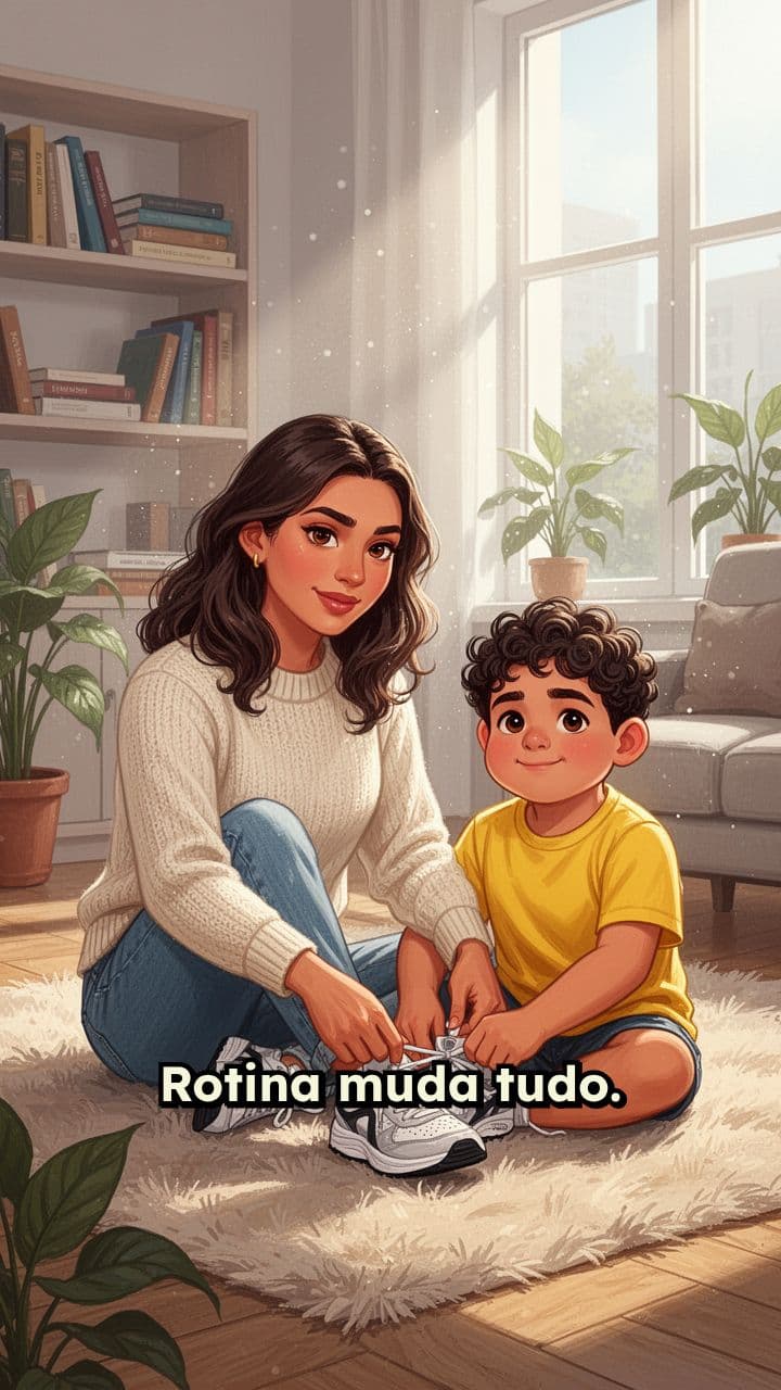 Rotina traz calma e segurança