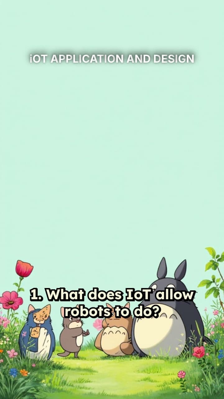 iOT APPLICATION AND DESIGN