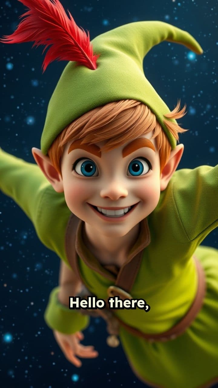 Peter Pan's Magical Birthday Wish for Lou